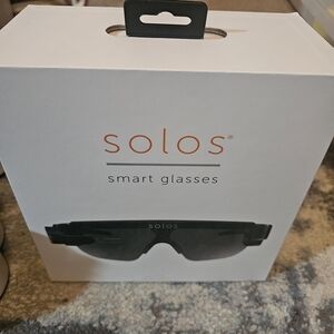 Solo Sleek Black Smart Glasses